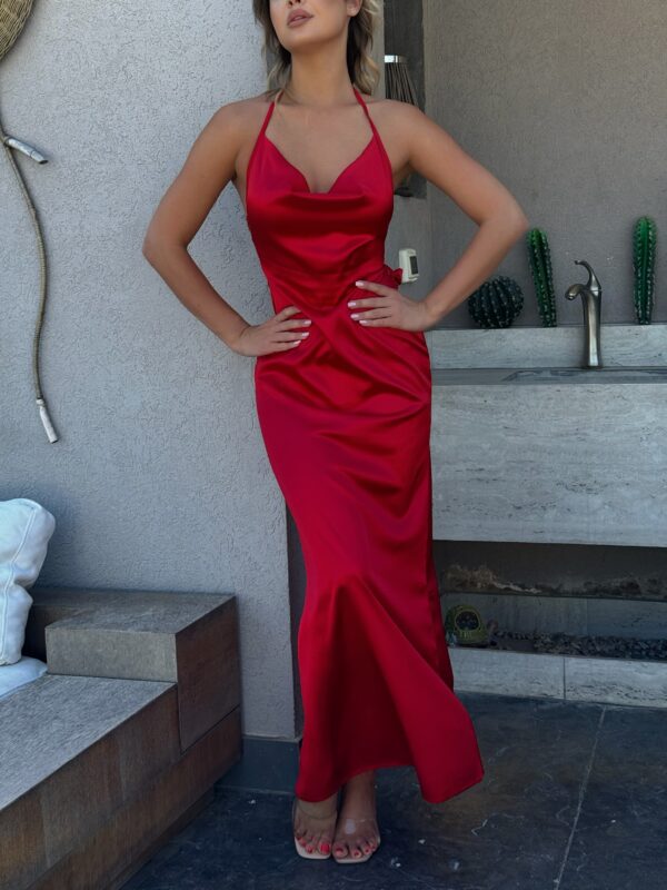 SATIN DRESS - Image 2