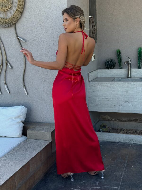 SATIN DRESS - Image 4
